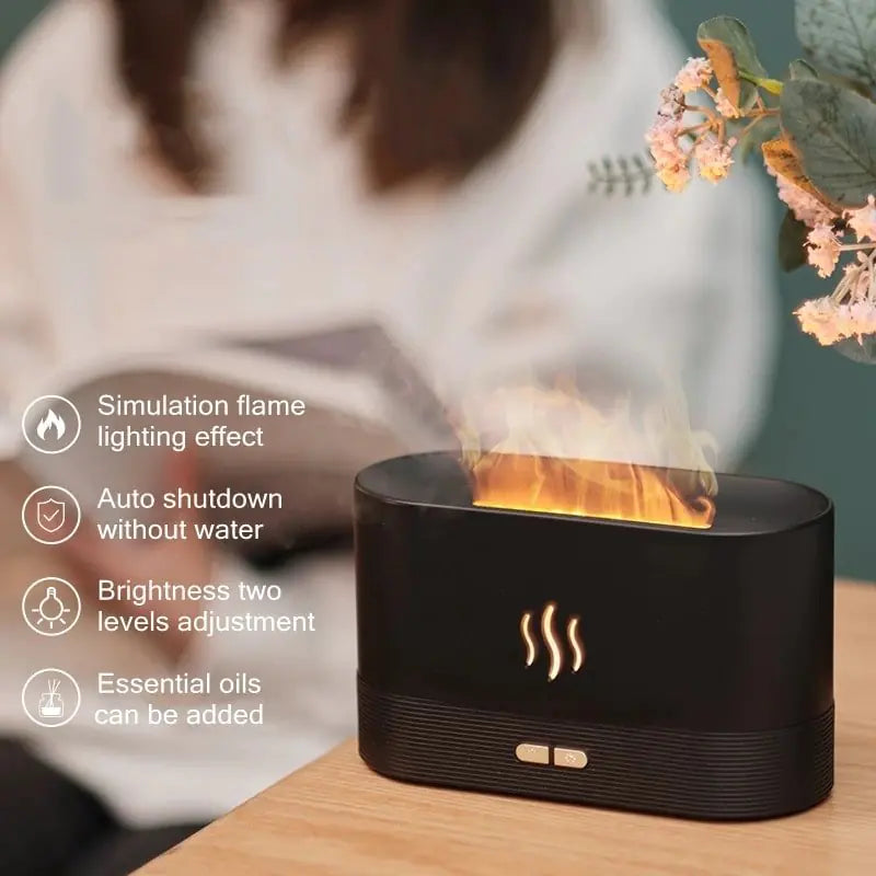 FlameMist™ – LED Aromatherapy Humidifier