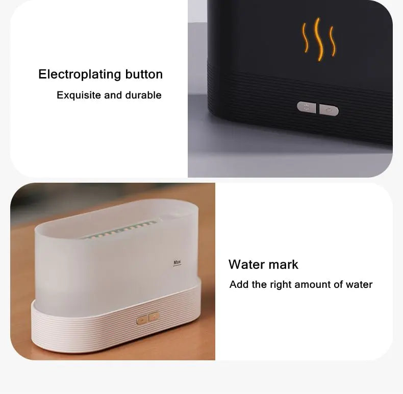 FlameMist™ – LED Aromatherapy Humidifier