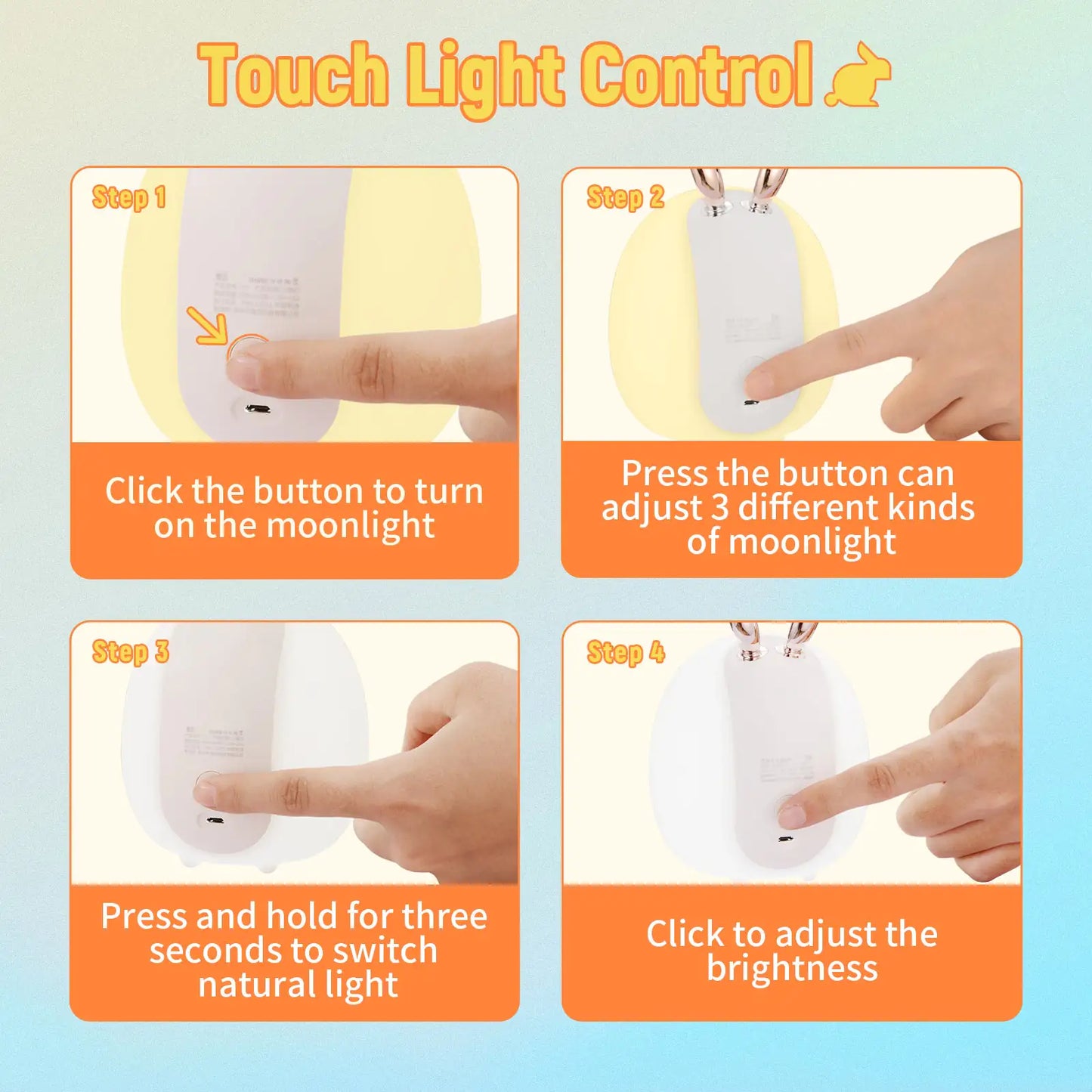 LumiBunny™ – Baby Night Light